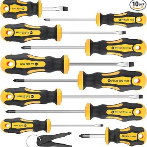 Strong magnetic flathead screwdriver